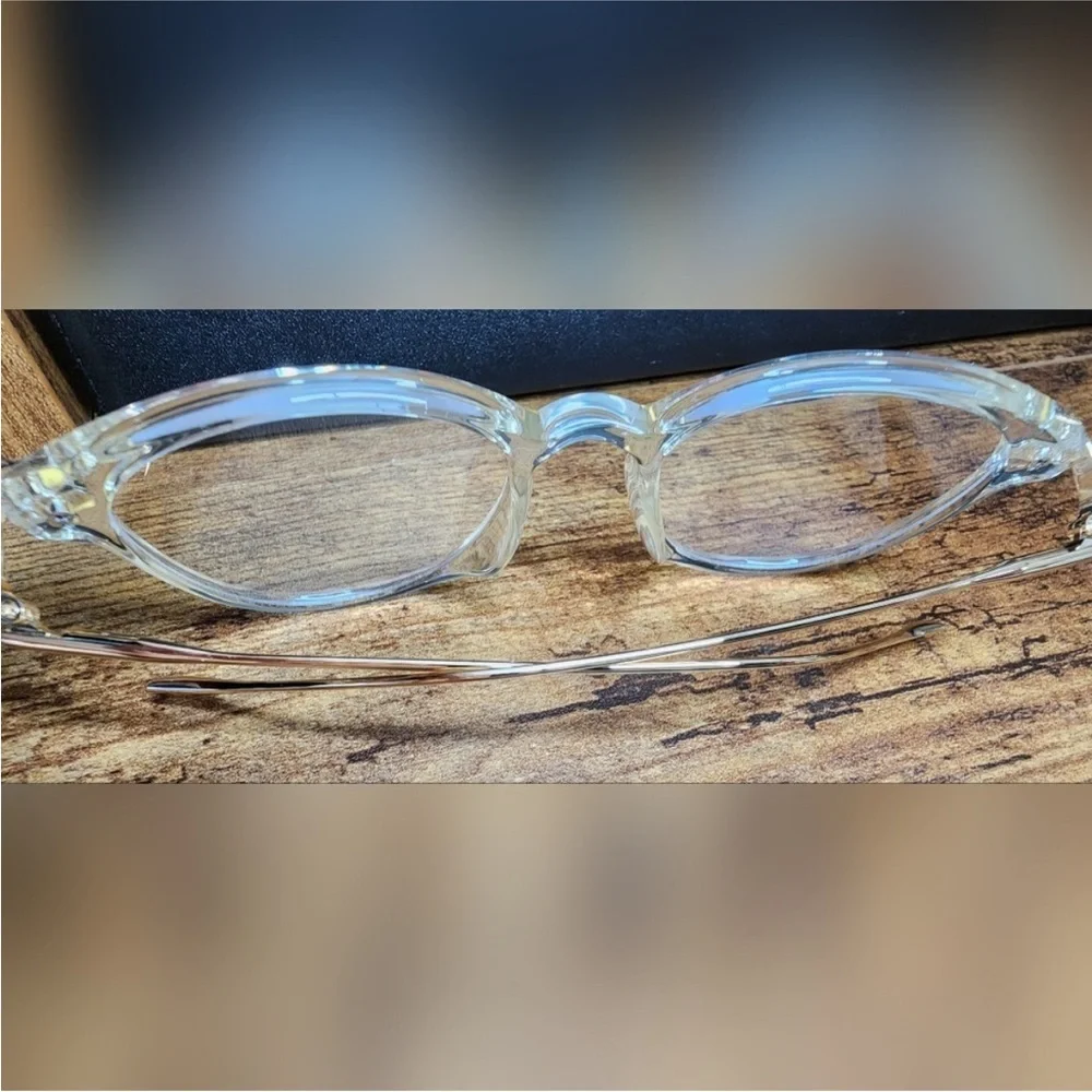 SOJOS Trendy Transparent Frame Blue Light Protection Glasses for Women NWT NIB